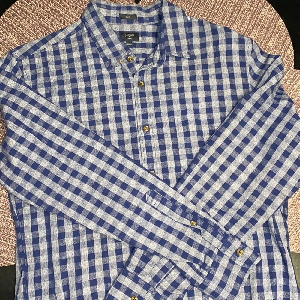 J Crew: Slim Button Up - Picture 1 of 3